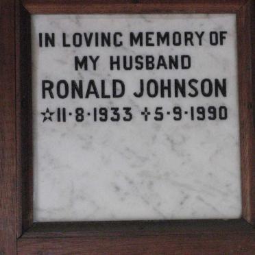 JOHNSON Ronald 1933-1990