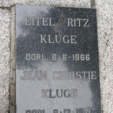 KLUGE Eitel Ritz -1966 &amp; Jean Christie -1971