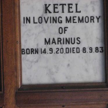 KETEL Marinus 1920-1983