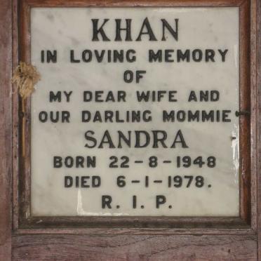 KHAN Sandra 1948-1978