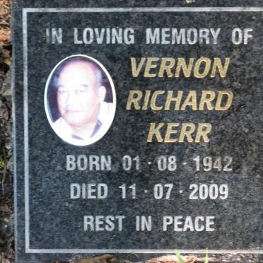 KERR Vernon Richard 1942-2009
