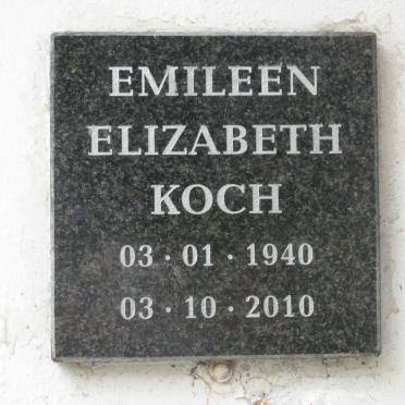 KOCH Emileen Elizabeth 1940-2010