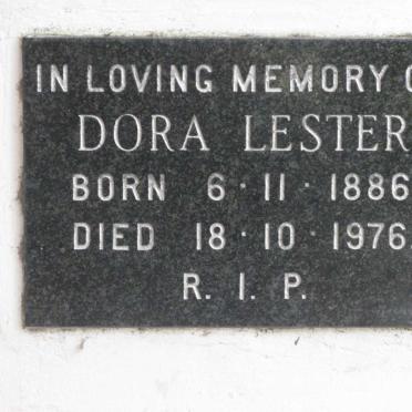 LESTER Dora 1886-1976