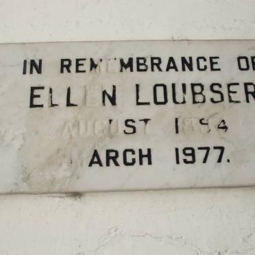 LOUBSER Ellen 1894-1977