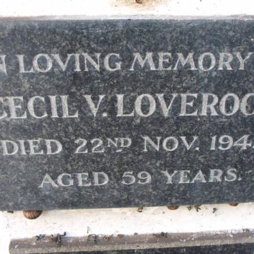 LOVEROCK Cecil V. -1943