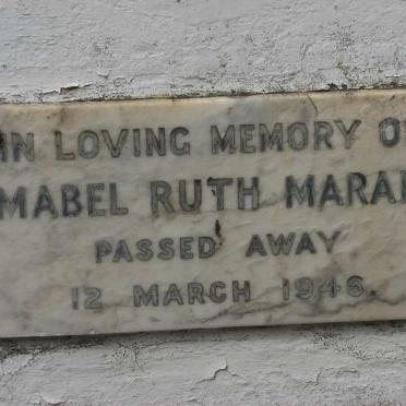 MARAIS Mabel Ruth -1946