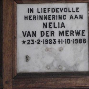 MERWE Nelia, van der 1983-1988