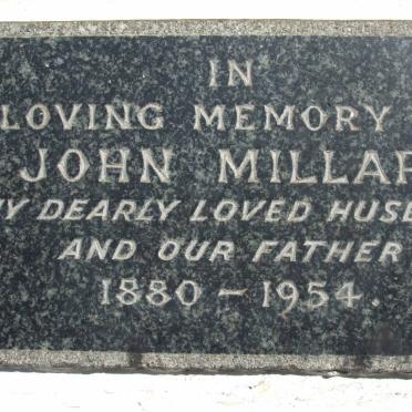 MILLAR John 1880-1954