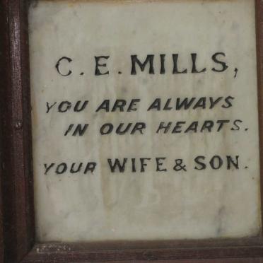 MILLS C.E.