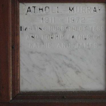 MURRAY Atholl 1911-1972