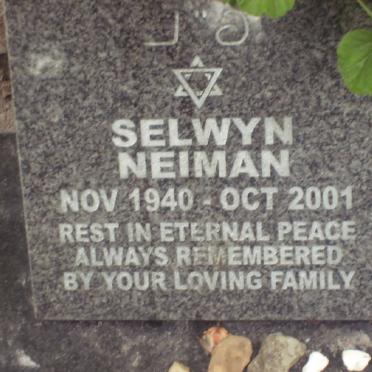 NEIMAN Selwyn -2001
