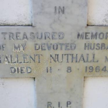NUTHALL Tallent -1964