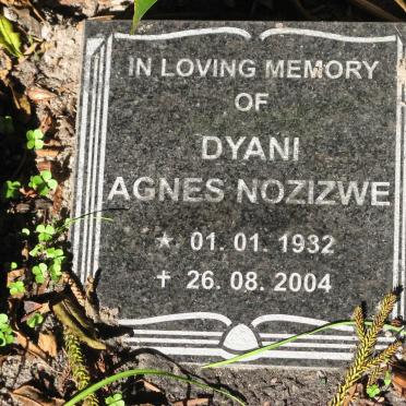 NOZIZWE Dyani Agnes 1932-2004