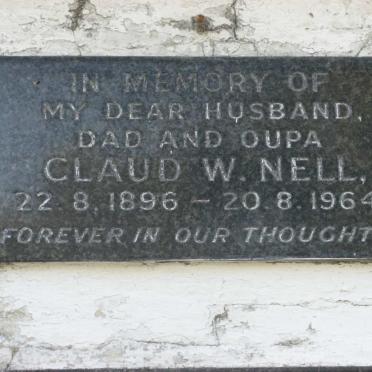 NELL Claud W. 1896-1964