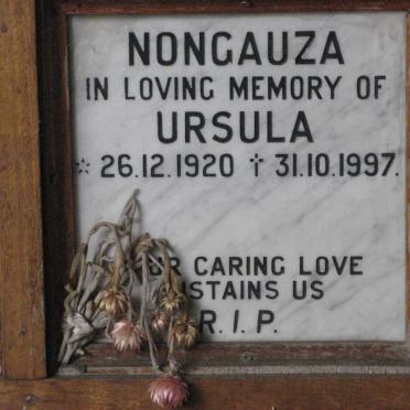 NONGAUZA Ursula 1920-1997