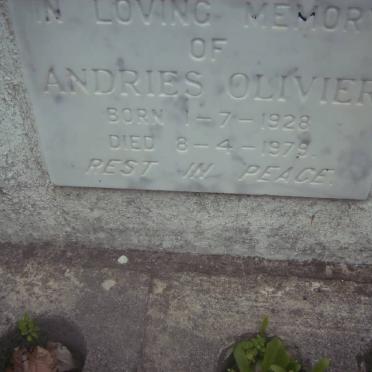 OLIVIER Andries 1928-1979
