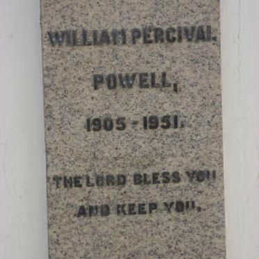 POWELL William Percival 1905-1951