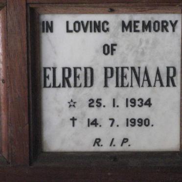 PIENAAR Elred 1934-1990