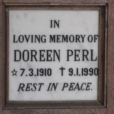 PERL Doreen 1910-1990