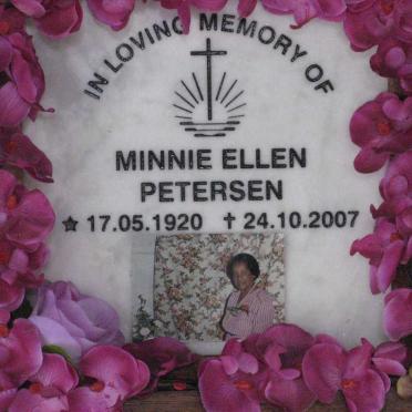 PETERSEN Minnie Ellen 1920-2007