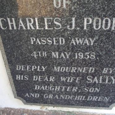 POOKE Charles J. -1958