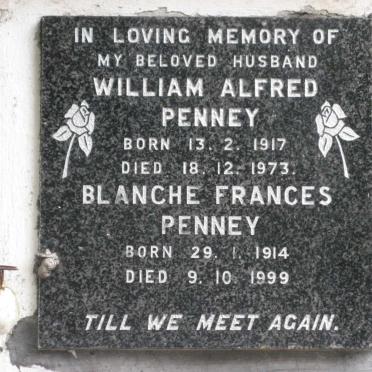 PENNEY William Alfred 1917-1973 &amp; Blanche Frances 1914-1999