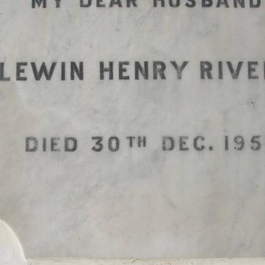 RIVERS Lewin Henry -1951