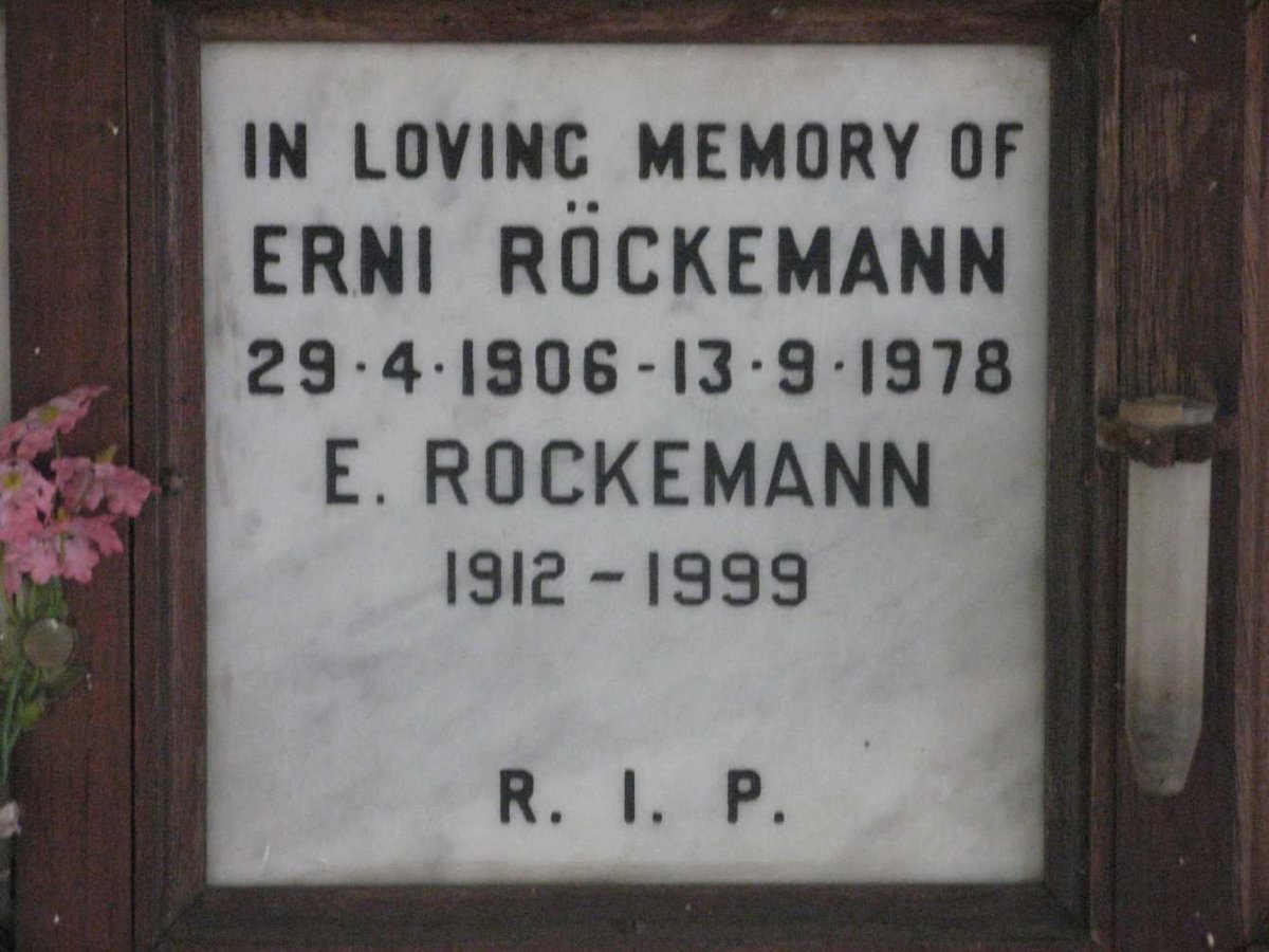 ROCKEMANN Erni 1906-1978 &amp; E. 1912-1999