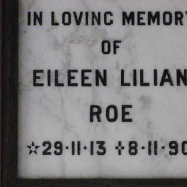 ROE Eileen Lilian 1913-1990
