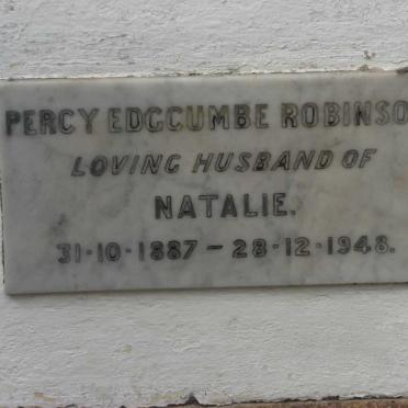 ROBINSON Percy Edgcumbe 1887-1948