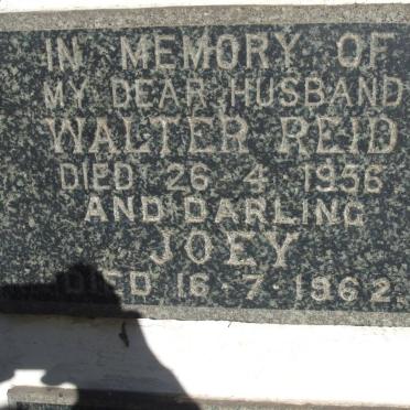 REID Walter -1956 &amp; Joey -1962