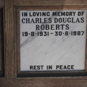 ROBERTS Charles Douglas 1931-1987