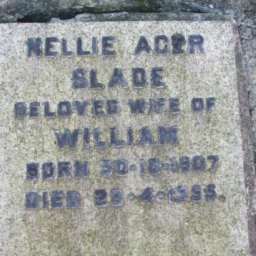 SLADE Nellie Acer 1907-1955