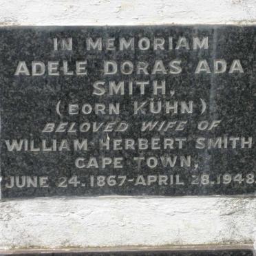 SMITH Adele Doras Ada nee KUHN 1867-1948