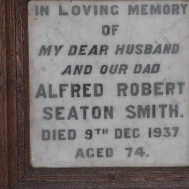 SMITH Alfred Robert Seaton -1937