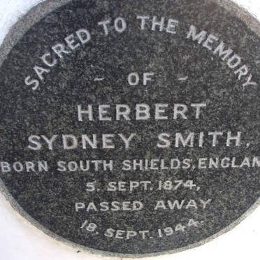SMITH Herbert Sydney 1874-1944