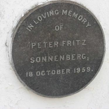 SONNENBERG Peter Fritz -1959