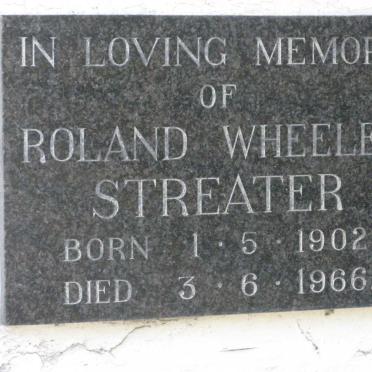 STREATER Roland Wheeler 1902-1966