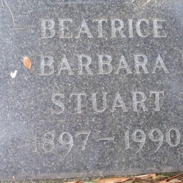 STUART Beatrice Barbara 1897-1990