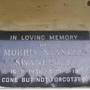 SWANEPOEL Morris Stanley 1938-1984