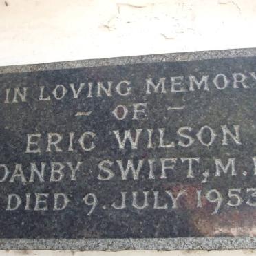 SWIFT Eric Wilson Danby -1953