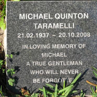 TARAMELLI Michael Quinton 1937-2008