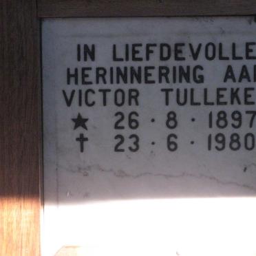 TULLEKEN Victor 1897-1980