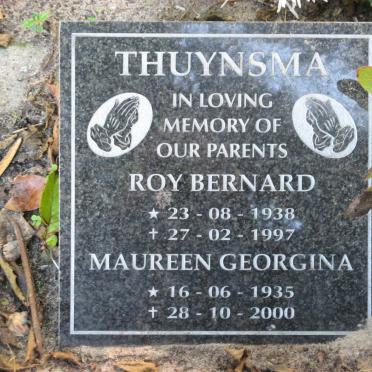 THUYNSMA Roy Bernard 1938-1997 &amp; Maureen Georgina 1935-2000