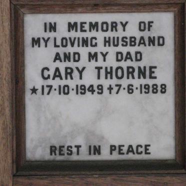 THORNE Gary 1949-1988