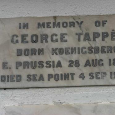 TAPPE George 1865-1936