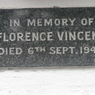 VINCENT Florence -1949