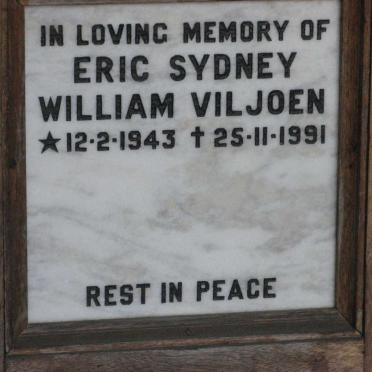 VILJOEN Eric Sydney William 1943-1991