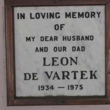 VARTEK Leon, de 1934-1975