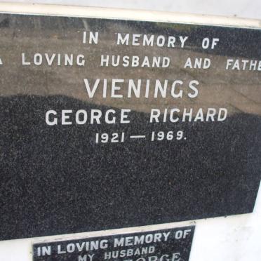 VIENINGS George Richard 1921-1969